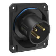 Walther Werke - CEE-Gerätestecker (IEC 60309) CEE NEO Anbaugerätestecker FW732306SK schräg 32A 3P 6h