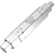 Wera - Bit 4-fach Bit 05073201001 3, 4, 5, 6 x 37 mm