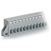 WAGO - Leiterplattenklemme 741-137 Drücker,2,5 mm²,grau − 20 Stück