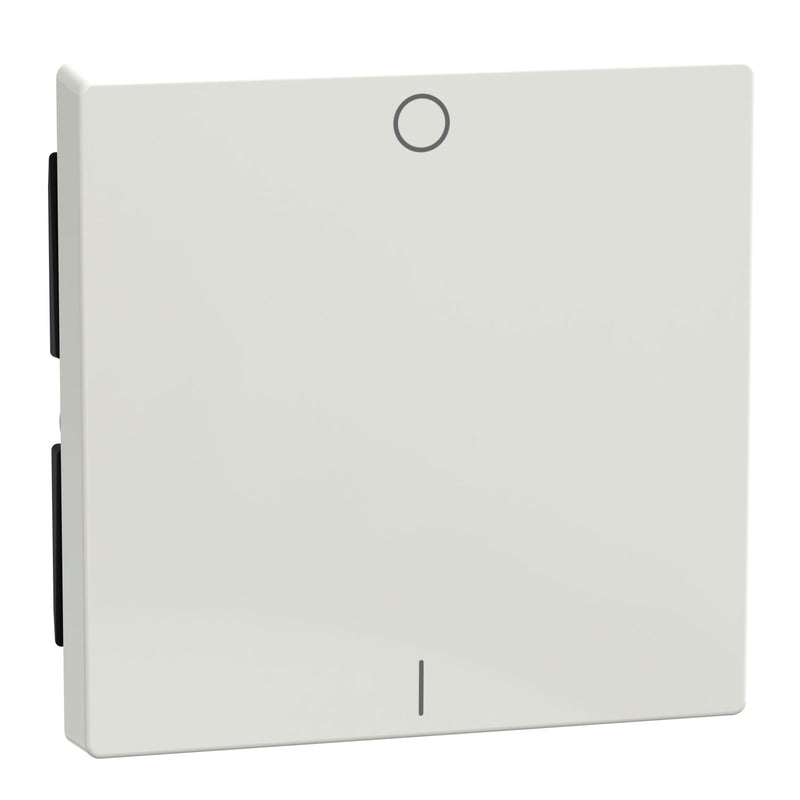 Merten - Abdeckung/Bedienelement für Installationsschalterprogramme Wippe Kennz.0/1 pws/gl 432219 f.Wippschalter-Eins