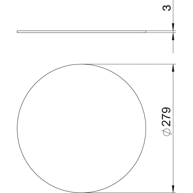 OBO Bettermann - Montagedeckel für Zugdose Blinddeckel DUG B R7 R7 in Montaged