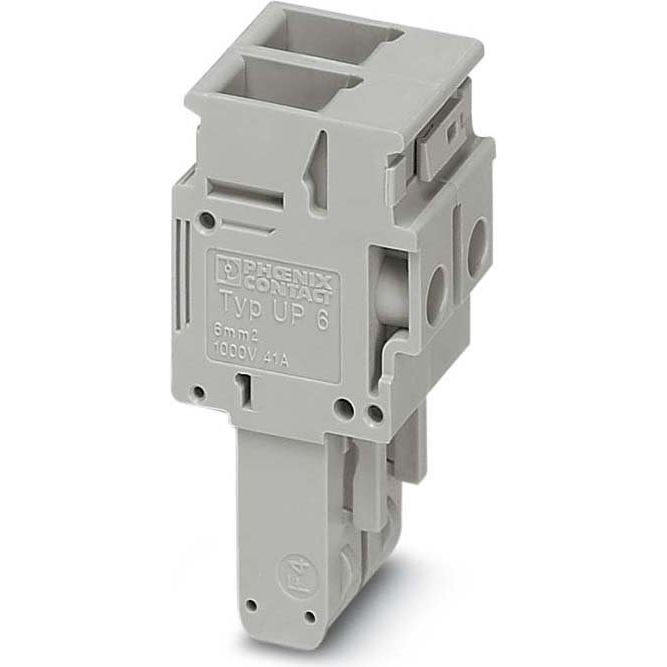 Phoenix Contact - Reihenklemmen-Steckadapter Stecker UP 6/ 2 − 50 Stück