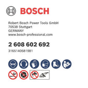 Bosch - Trenn-/Schleifscheibe Diamanttrennscheibe 2608602692 PRO Marble
