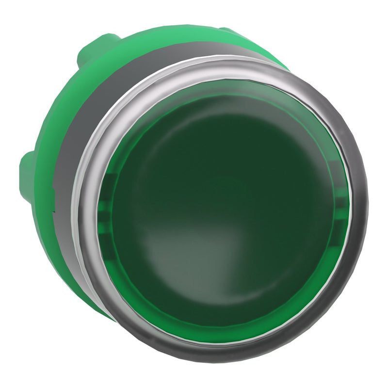 Schneider Electric - Frontelement für Drucktaster Leuchttaster ZB5AW333 gn, fl f.LED-Mod