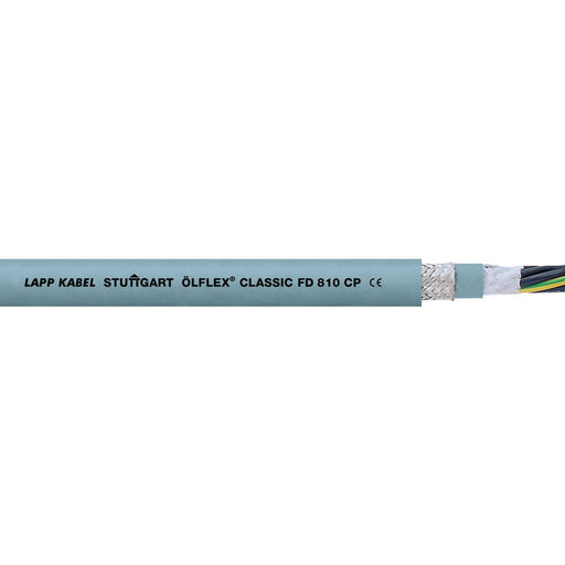 Lapp Kabel&Leitung - Energiekabel < 1 kV, für ortsveränderlichen Einsatz ÖLFLEX CLASSIC FD 810 CP 0026472/1000 5G2,5 − 1000 Meter