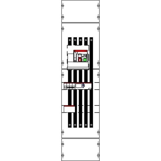 Striebel&John - Verteilerbaugruppe Schalter NA-Modul WM17NL25 Netzschutz XT4 250