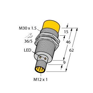 Turck - RFID-Lesegerät Schreib-Lesegerät HF TN-EM30WD-H1147