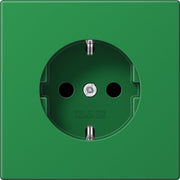 Jung - Steckdose SCHUKO-Steckdose 16A 250V LS 1520 BFKI GN m.Berührungsschutz
