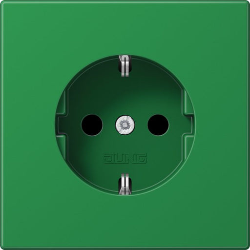 Jung - Steckdose SCHUKO-Steckdose 16A 250V LS 1520 BFKI GN m.Berührungsschutz