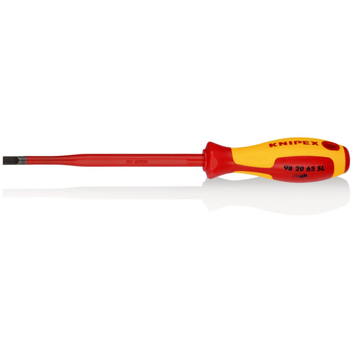 Knipex - Schlitz-Schraubendreher Schraubendreher Slim 98 20 65 SL f.Schlitzschr. 262mm