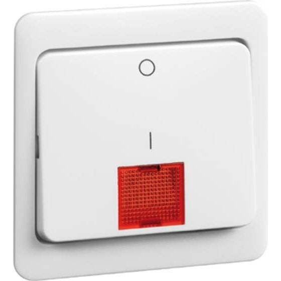 Peha - Abdeckung/Bedienelement für Installationsschalterprogramme Wippe rws D 80.642.02 N GLK für Ausschalter