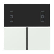 Jung - Abdeckung/Bedienelement für Installationsschalterprogramme Tastensatz 3fach LC 4093 TSA 210 outremer gris