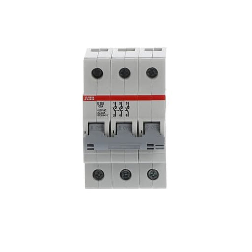 ABB Stotz S&J - Schalter für Reiheneinbau Hauptschalter E203/100G 100A 3p. gr