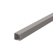 OBO Bettermann - Leitungsführungskanal Wand+Deckenkanal m.Obert. WDK15015GR 15x15mm,PVC − 2 Meter