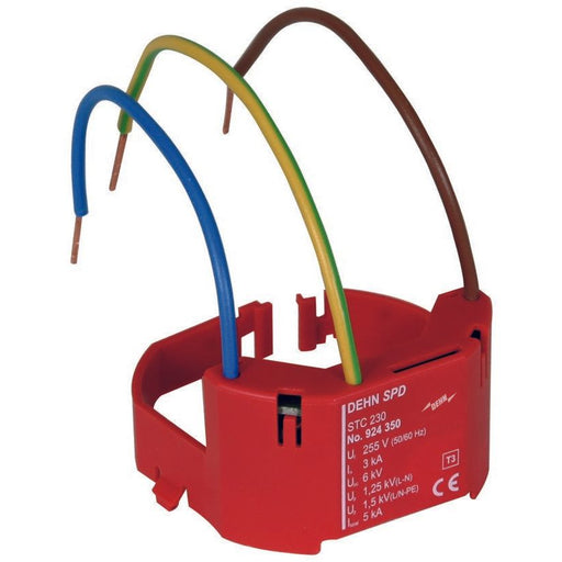 DEHN - Geräteüberspannungsschutz für Energietechnik/Stromversorgung ÜS-Modul STC 230 f.Schutzk.Steckdose