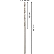 Bosch - Bohrer PRO Metal HSS-G 2608585473 Spiralbohrer 1,8 x