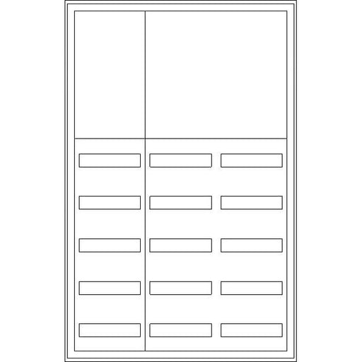 ABN - Gehäuse/Schaltschrank (leer) Wandgehäuse SP38RK053 IP54 SK2 schutzisol