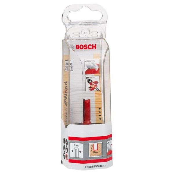 Bosch - Fräser Nutfräser Expert for Wood, 2608629358 Carbide 8 mm D1 8 mm