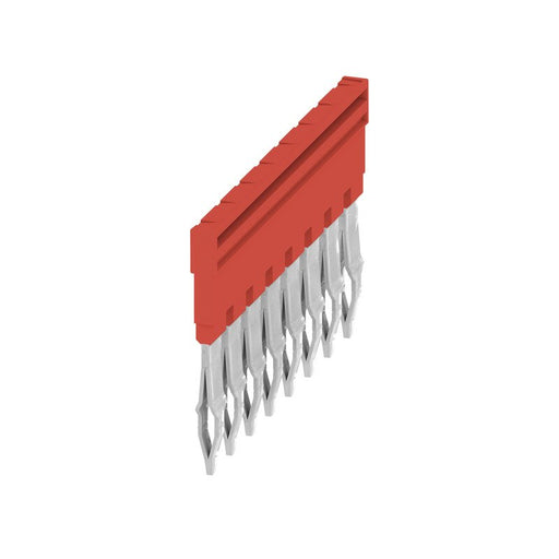Weidmüller - Querverbinder/Brücker für Reihenklemme Querverbinder ZQV 4N/8 RD gesteckt − 20 Stück