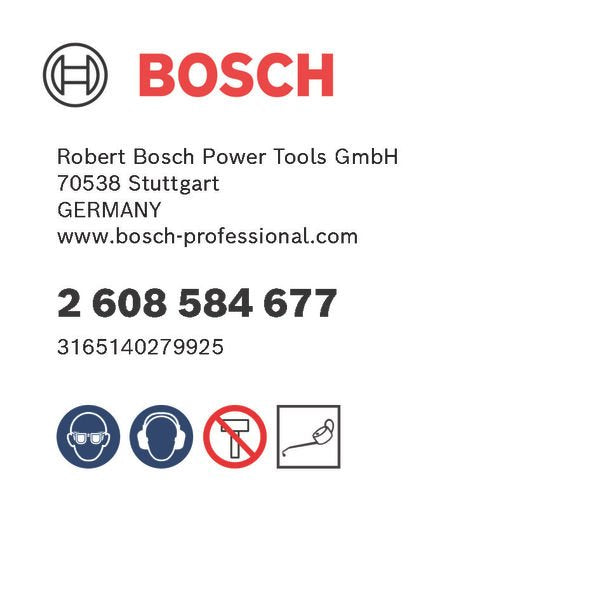Bosch - Zentrierbohrer/Anbohrer Zentrierbohrer 2608584677 HSS-Co, 80 mm