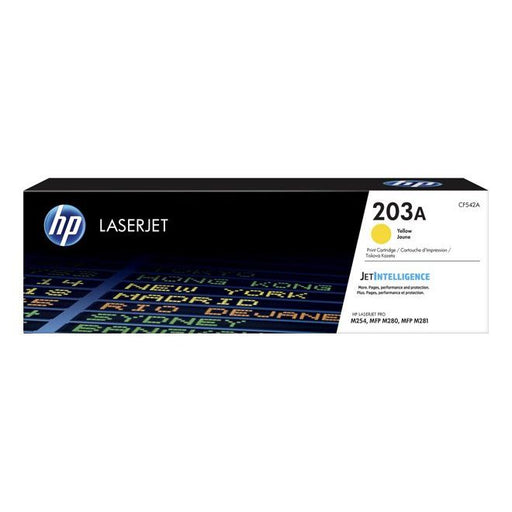 HP - Verbrauchsmaterial für Telefax/Drucker/MFC Lasertoner CF542A ge 1.300 Seiten,gelb