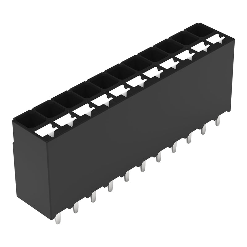 WAGO - Leiterplattenklemme THR-Leiterplattenklemme 20861111300000997607 Drücker,1,5mm²,sw − 940 Stück