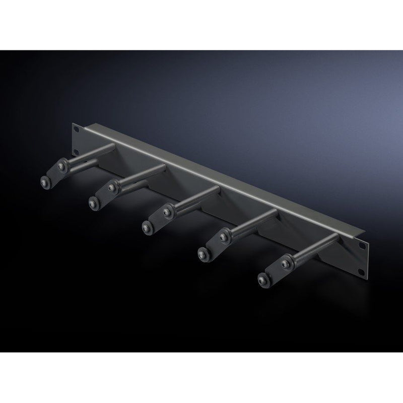 Rittal - Komponente für Verdrahtung, Kabeleinführung und -fixierung (Gehäuse/Schaltschr.) Rangierpanel DK 5502.225 m. Kabelsprossen