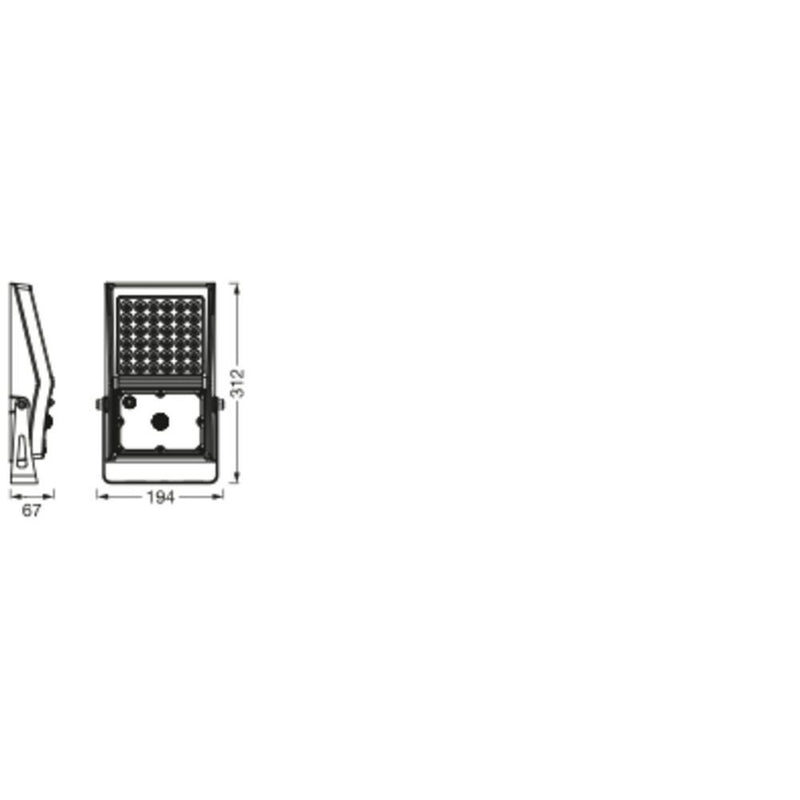 Ledvance - Downlight/Strahler/Flutlicht Solar Sensor Fluter Endur #4058075762350 4000K
