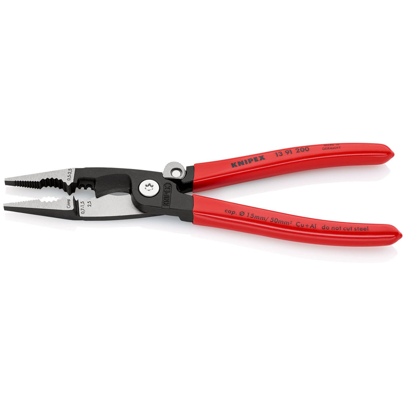 Knipex - Abisolierzange Elektro-Installationszange 13 91 200 200mm