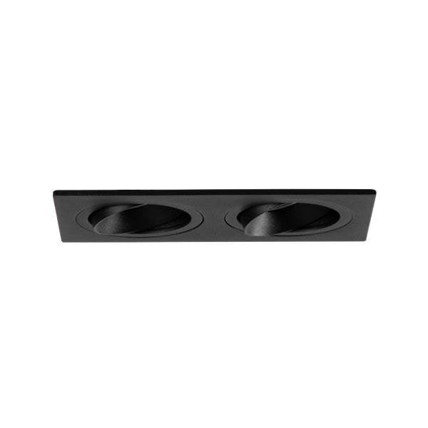 Brumberg Leuchten - Downlight/Strahler/Flutlicht Einbaumodul rechteckig 45025180 2-fach