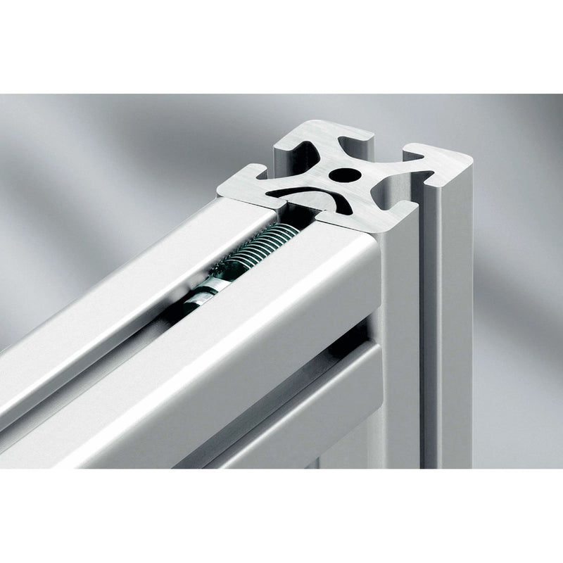 Item - Verbinder für Stiel/Profilschiene Automatik-Verbindungssatz 0.0.388.08 8, verzinkt