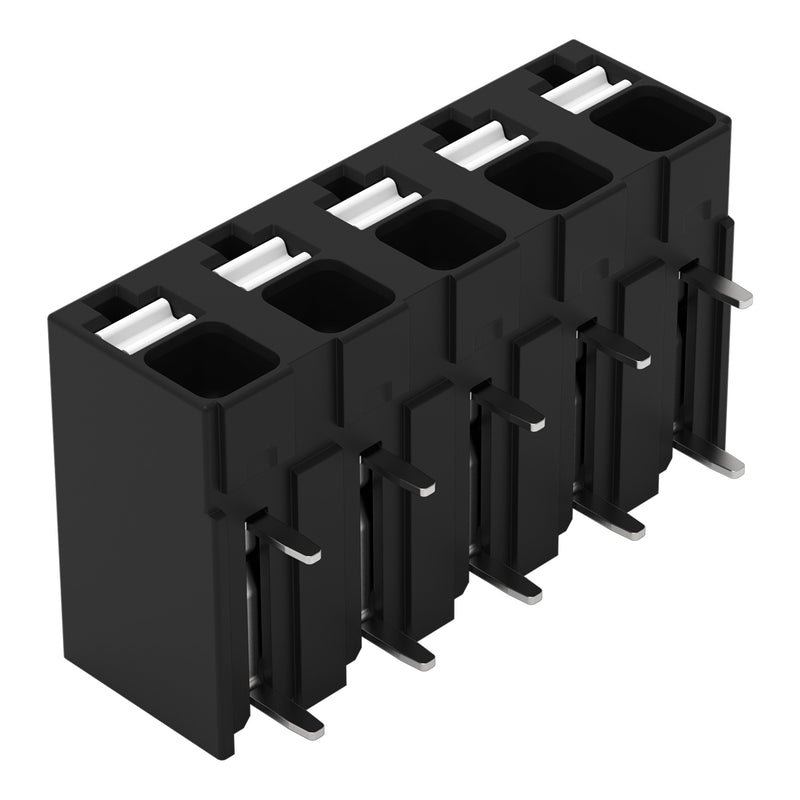 WAGO - Leiterplattenklemme THR-Leiterplattenklemme 2086-3205/997-607 Drücker,1,5mm²,sw − 1660 Stück