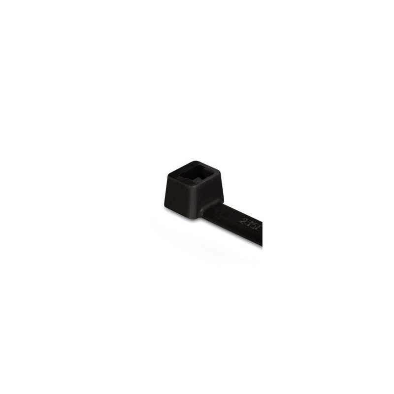 HellermannTyton - Kabelbinder T120M-PA66W-BK 460mmx7.6mm − 100 Stück