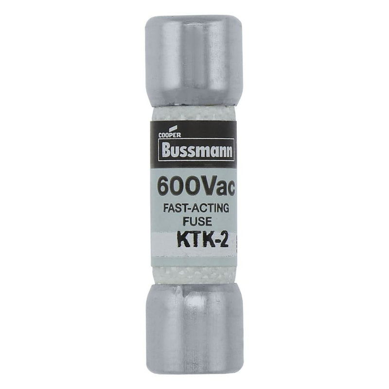 Eaton - HRC-Sicherung Sicherungseinsatz KTK-2 2 A, AC 600 V − 10 Stück