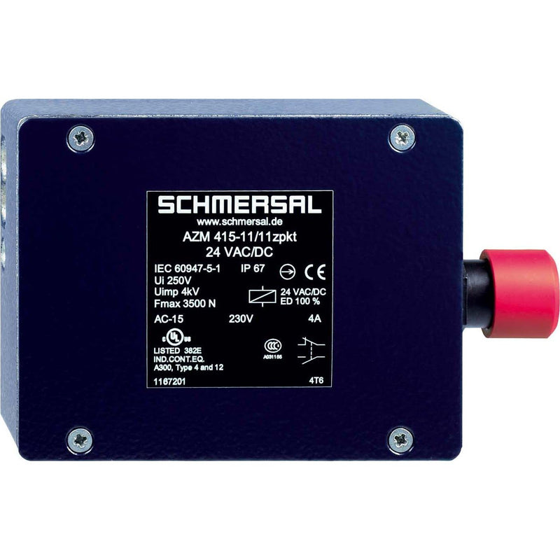 Schmersal - Positionsschalter mit Zuhaltung Sicherheitszuhaltung AZM415-02/02ZPK 24