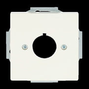 Busch-Jaeger - Einsatz/Abdeckung für Kommunikationstechnik Zentralscheibe elf/ws 2533-82 22,5mm Befehlsgeräte