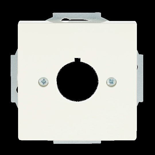 Busch-Jaeger - Einsatz/Abdeckung für Kommunikationstechnik Zentralscheibe elf/ws 2533-82 22,5mm Befehlsgeräte