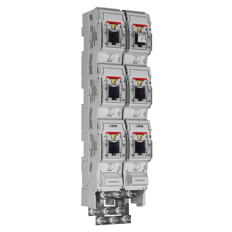 GSAB Elektrotechnik - Sicherungslastschaltleiste Doppellastschaltleiste 99.00.0278 für 3 Kabel