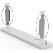 Casafan - Montagehilfe Haustechnik Heizstrahlerzubehör Abstandshalter H/P f.Heatpanel