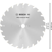 Bosch - Kreissägeblatt PRO Construct Wood 2608640692 Kreissägeblatt 350 x