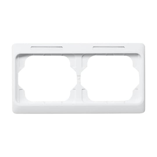 Busch-Jaeger - Abdeckrahmen Rahmen 2-fach 1722 NSKA-24G stws, waager. Sichtf
