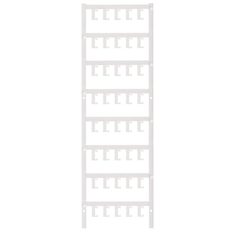 Weidmüller - Kennzeichnungsmaterial Gerätemarkierung ESG6.6/11BHZ5.00/02 11mm − 200 Stück