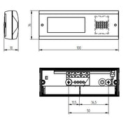 Grothe - Funksender Funk-Sender MISTRAL SE 03.1 ws