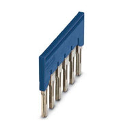 Phoenix Contact - Querverbinder/Brücker für Reihenklemme Steckbrücke FBS 6-8 BU 6-polig, blau − 10 Stück