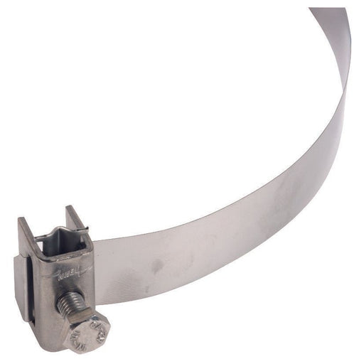 DEHN - Rohrschelle für Blitzschutz Bandrohrschelle BRS SPB25 50.300 V2A B 25mm NIRO