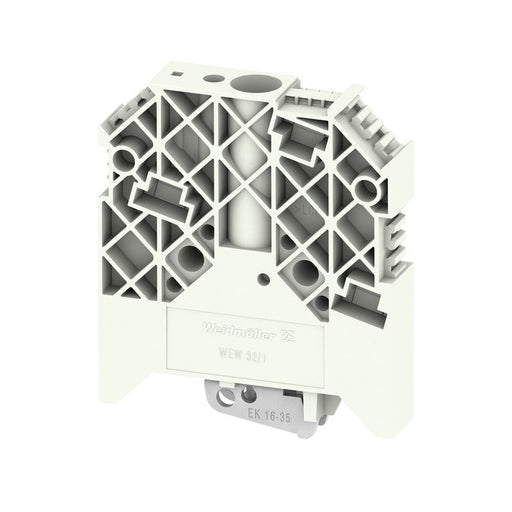 Weidmüller - Endklammer/-halter für Reihenklemme Endwinkel WEW 32/1 LCP/NA Wemid, lichtgrau − 50 Stück