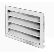 Helios Ventilatoren - Außenluftgitter Wetterschutzgitter WSG 100/50 Alu eloxiert