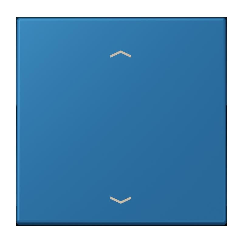 Jung - Abdeckung/Bedienelement für Installationsschalterprogramme Wippe mit Pfeilsymbolen LC 101P 211 bleu ceruleen 31