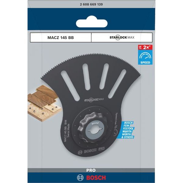 Bosch - Blatt für Oszillierer PRO MACZ 145 BB Blatt für 2608669139 Multifunktionswerkze
