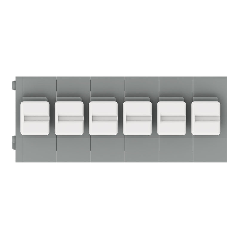 WAGO - Leiterplattenklemme 235-406/331-000 Drücker,1,5mm²,grau − 35 Stück